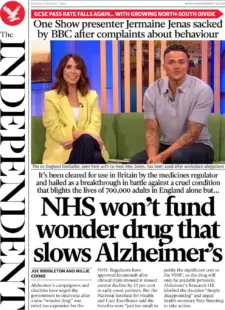 The Independent – NHS Won’t Fund Wonder Drug That Slows Alzheimer’s