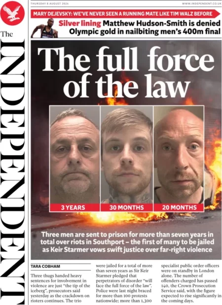 The Independent – The full force of the law 