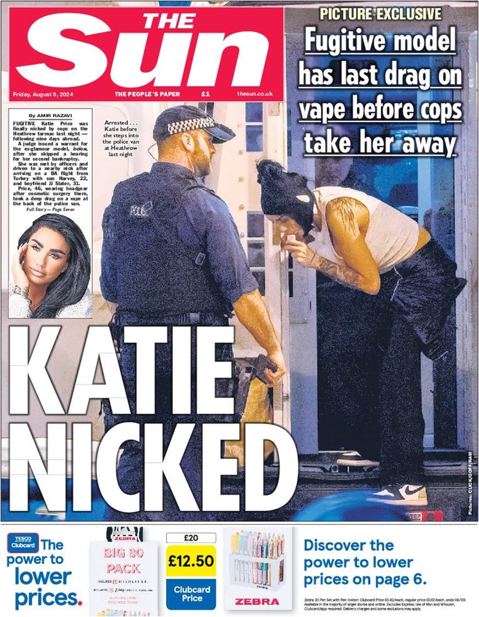 The Sun - Katie Nicked 