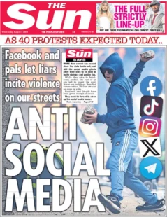 The Sun - Anti-social media