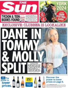 The Sun – Dane In Tommy And Molly Split 