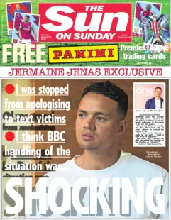 The Sun on Sunday – Jermaine Jenas: BBC handling ‘shocking’ 