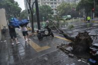 Shanghai Hit by Strongest Typhoon in 75 Years