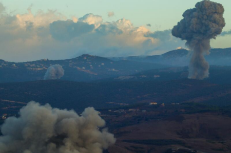 Israel carries out 80 airstrikes in Lebanon in half an hour