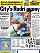 Mail Sport – City’s Rodri agony