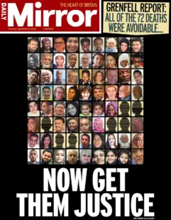 Daily Mirror - Now get them justice