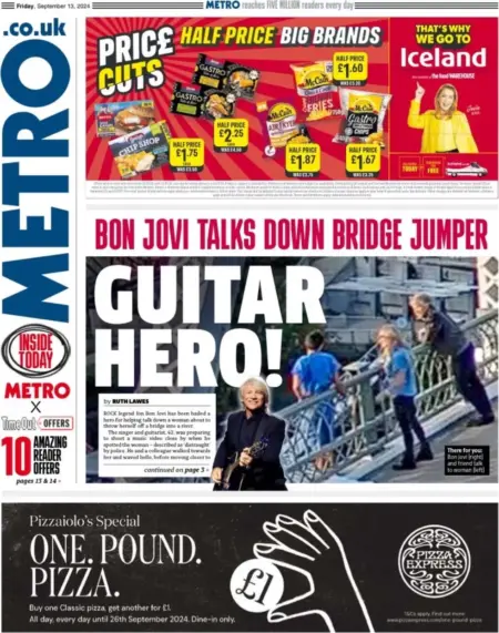 Metro – Guitar hero