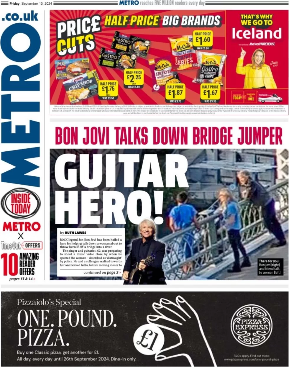 Metro - Guitar hero 
