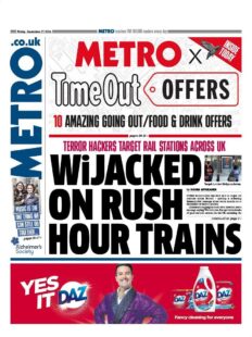 Metro – WiJacked on rush hour trains 