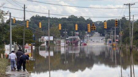 Hurricane Helene death toll soars in US as response to storm turns political 