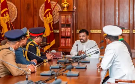 Sri Lanka’s new leftist president dissolves parliament, calls snap election