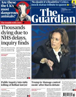 The Guardian – Thousands dying due to NHS delays, inquiry finds 