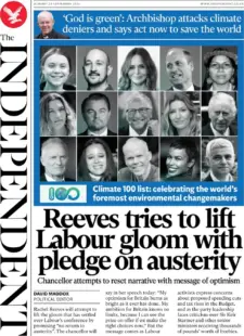 The Independent - Reeves tries to lift Labour gloom with pledge on austerity