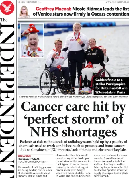 The Independent – Cancer care hit by perfect storm of NHS shortages 