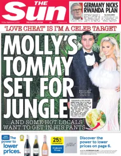 The Sun – Molly’s Tommy set for jungle 