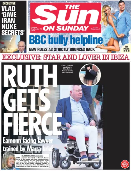 The Sun on Sunday – Ruth get fierce 