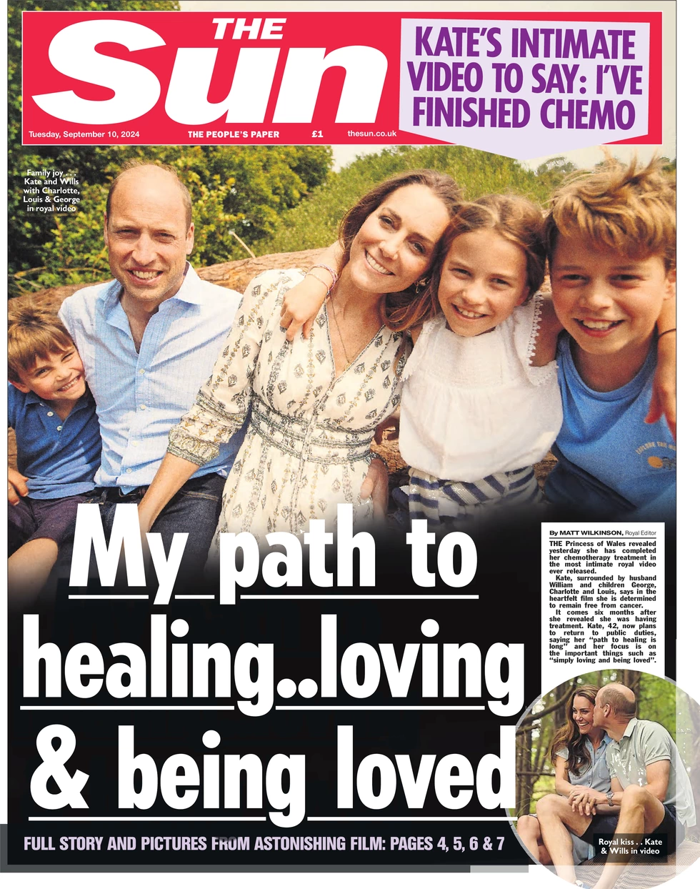 The Sun - My path to healing … loving and being loved 
