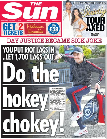 The Sun – Do the hokey chokey!