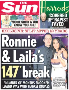 The Sun – Ronnie and Laila’s 147 break 