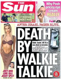 The Sun – Death by walkie talkie 