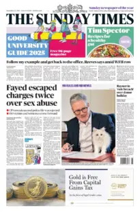 The Sunday Times – Fayed escaped charges twice over sex abuse 