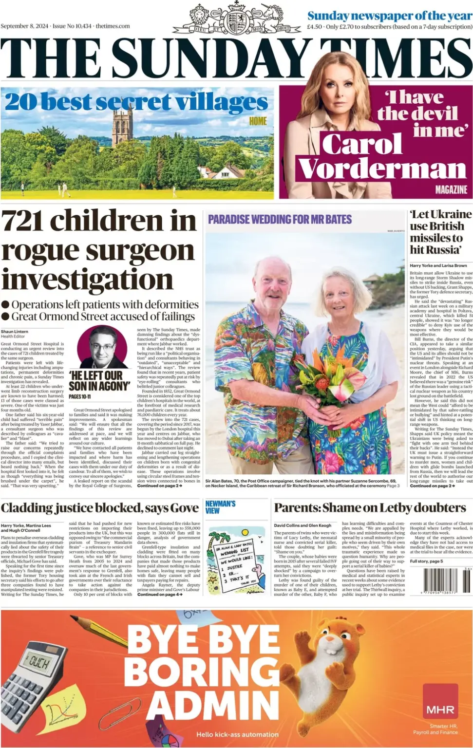 The Sunday Times – 721 children in rogue surgeon investigation 