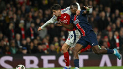 Champions League: Arsenal’s first-half show sinks PSG