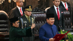 Prabowo Subianto Sworn in as Indonesia’s President