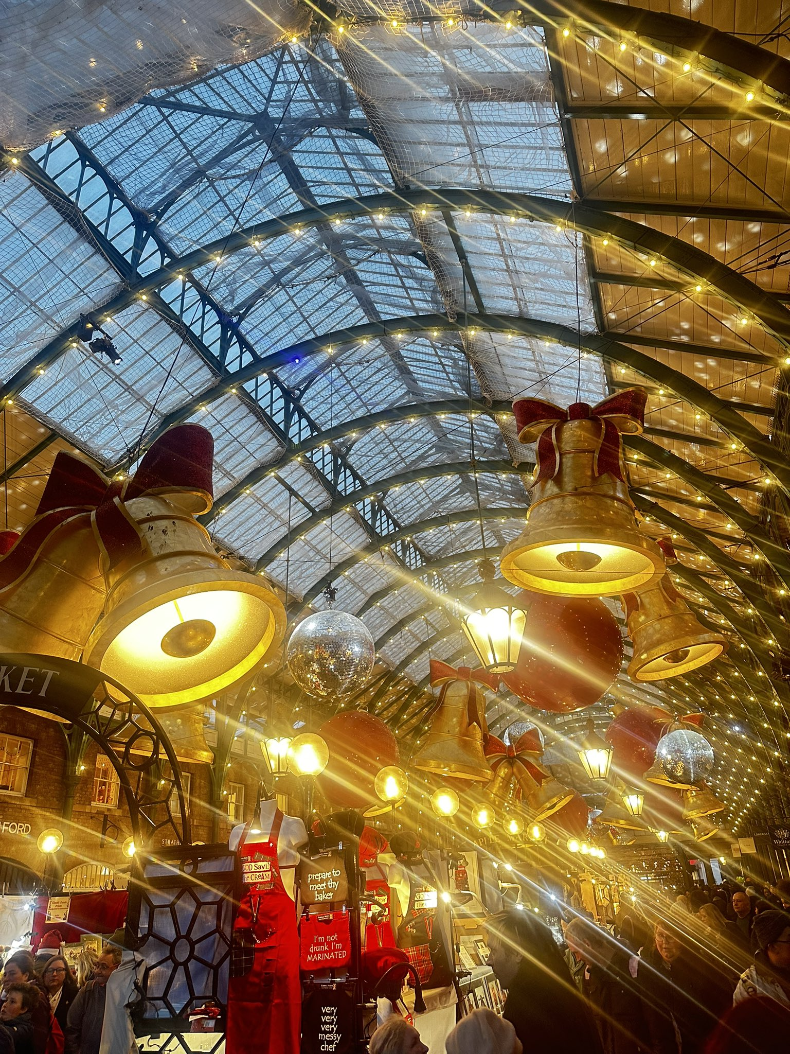 Borough Market at Christmas one of London's best Christmas markets