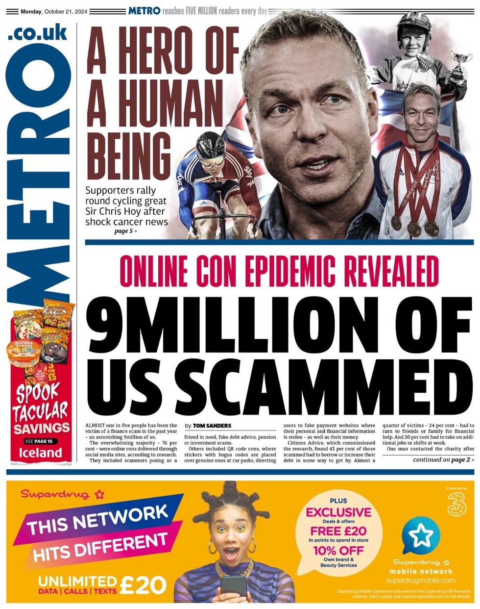 Metro - Online con epidemic revealed: 9 million of us scammed
