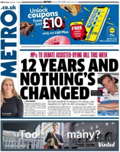 Metro – 12 years and nothing’s changed