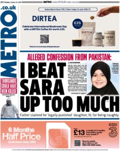 Metro – I beat Sara up too much