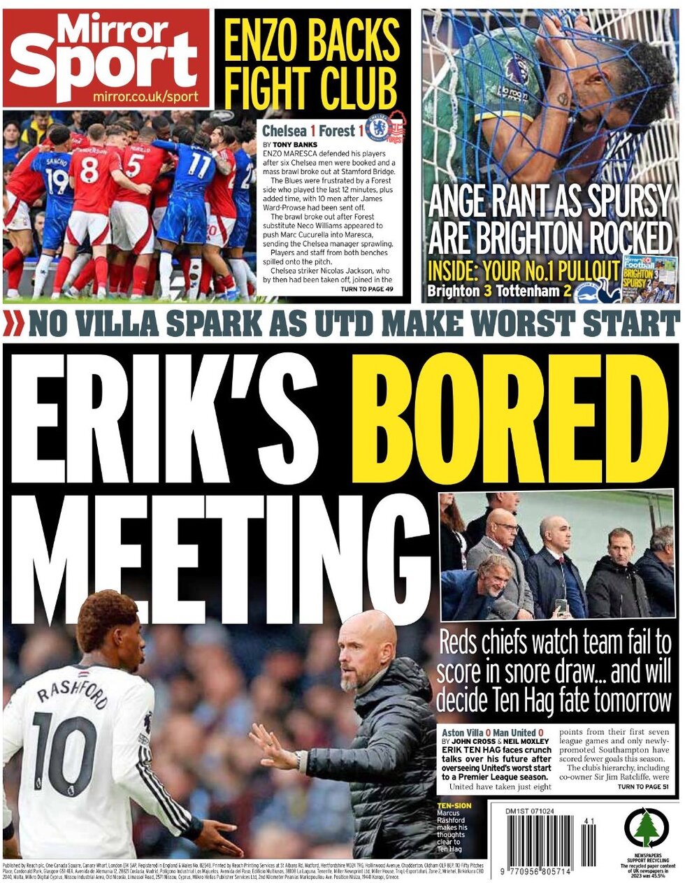 Mirror Sport - Erik’s bored meeting