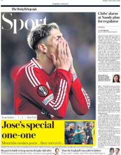 Telegraph Sport – Jose’s special one-one