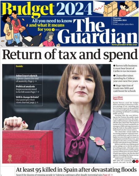 The Guardian – Return of tax and spend 