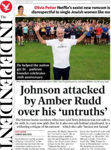 The Independent – Johnson attacked by Amber Rudd over untruths