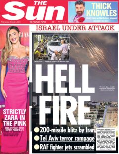 The Sun – Israel under attack: Hell Fire 