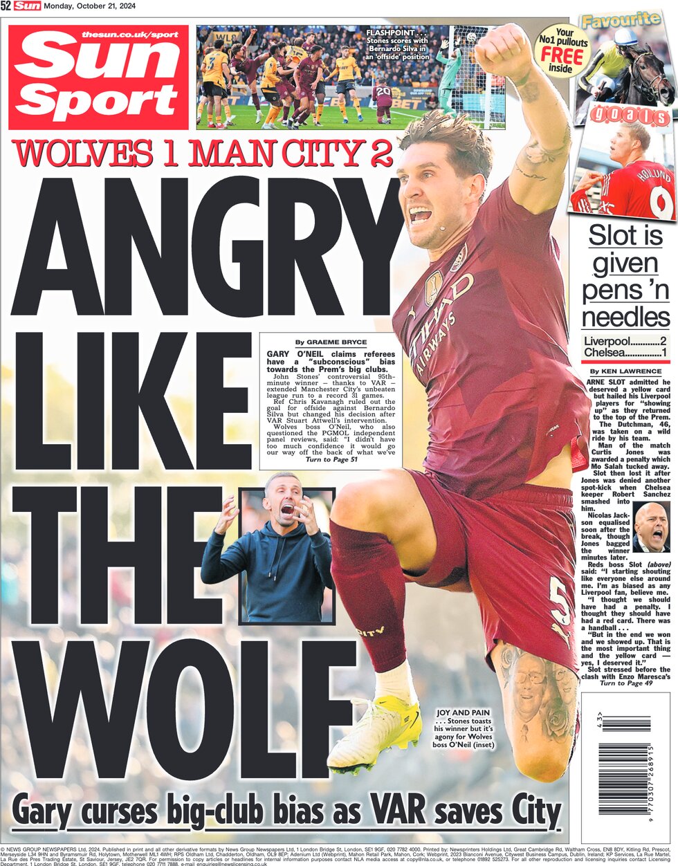 Sun Sport - Angry like the wolf 
