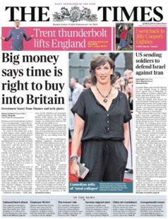 The Times -Big money says time is right to buy into Britain