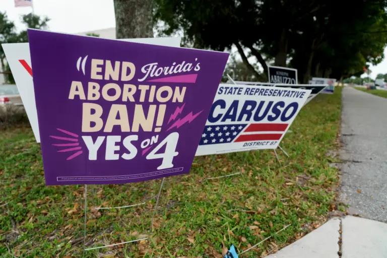 Florida abortion rights measure fails