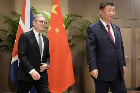 Starmer criticised for meeting China’s Xi as Hong Kong freedom protesters were being jailed