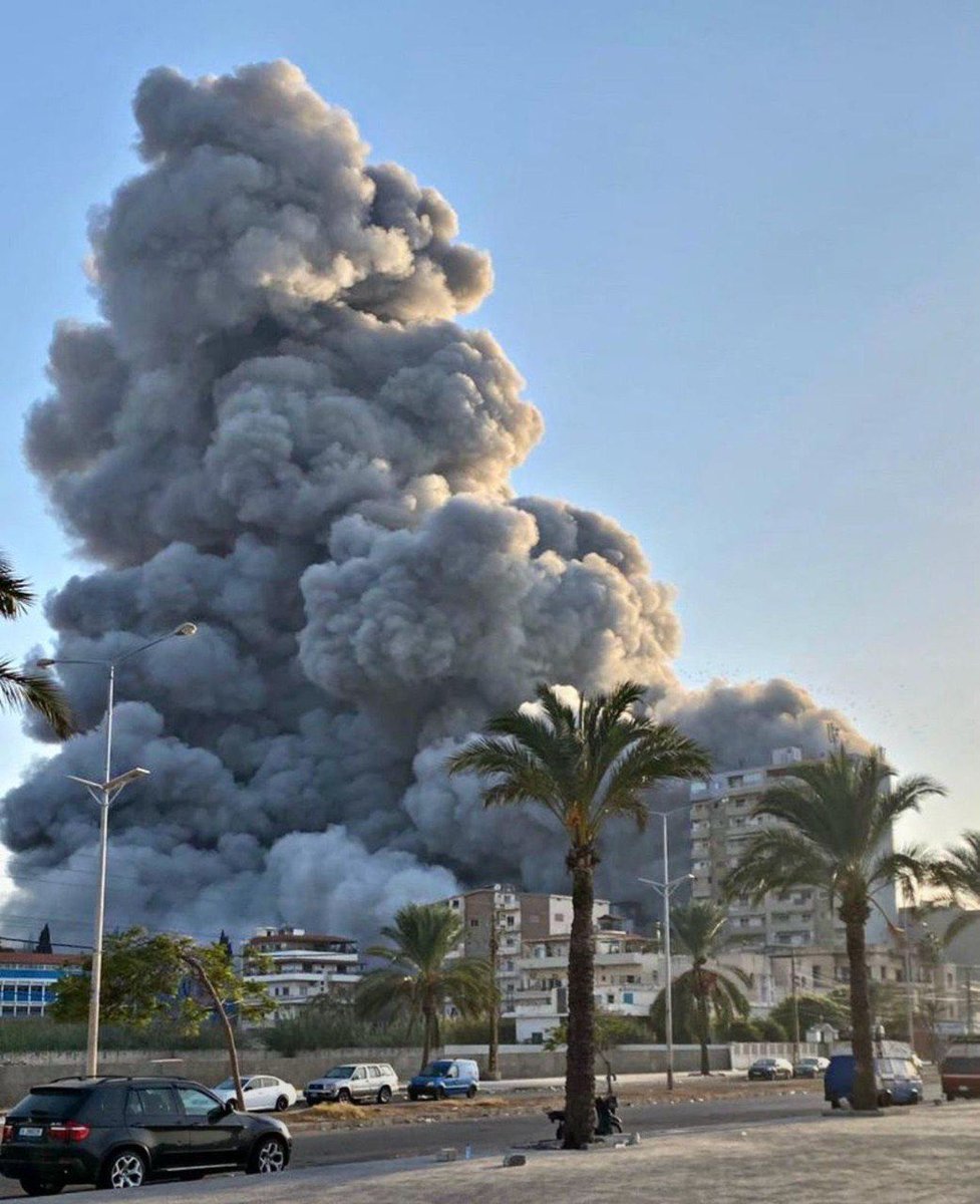 Latest from Lebanon 
Israel is massively bombing Tyre in South Lebanon, a historic city that has stood for over 4,000 years and recognized as a UNESCO World Heritage Site.