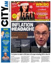 CITY AM – Inflation headache