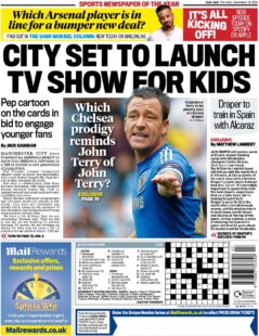 Mail Sport - City set to launch TV show for kids