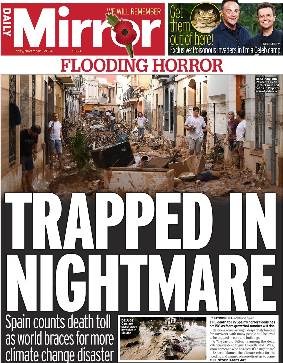 Daily Mirror - Trapped in nightmare 
