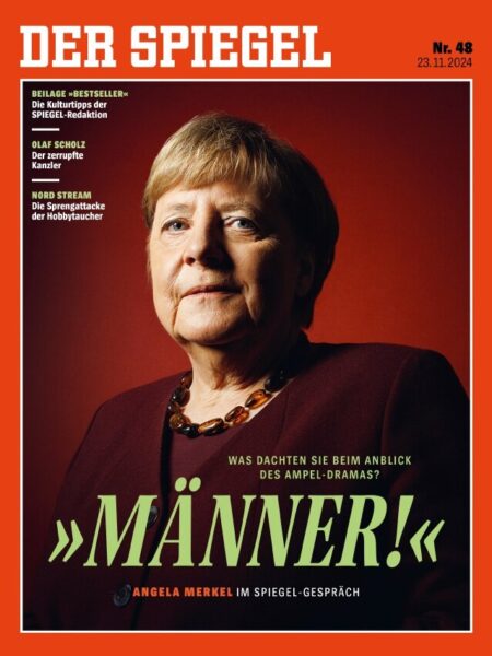 Angela Merkel in a Spiegel conversation – Der Spiegel 