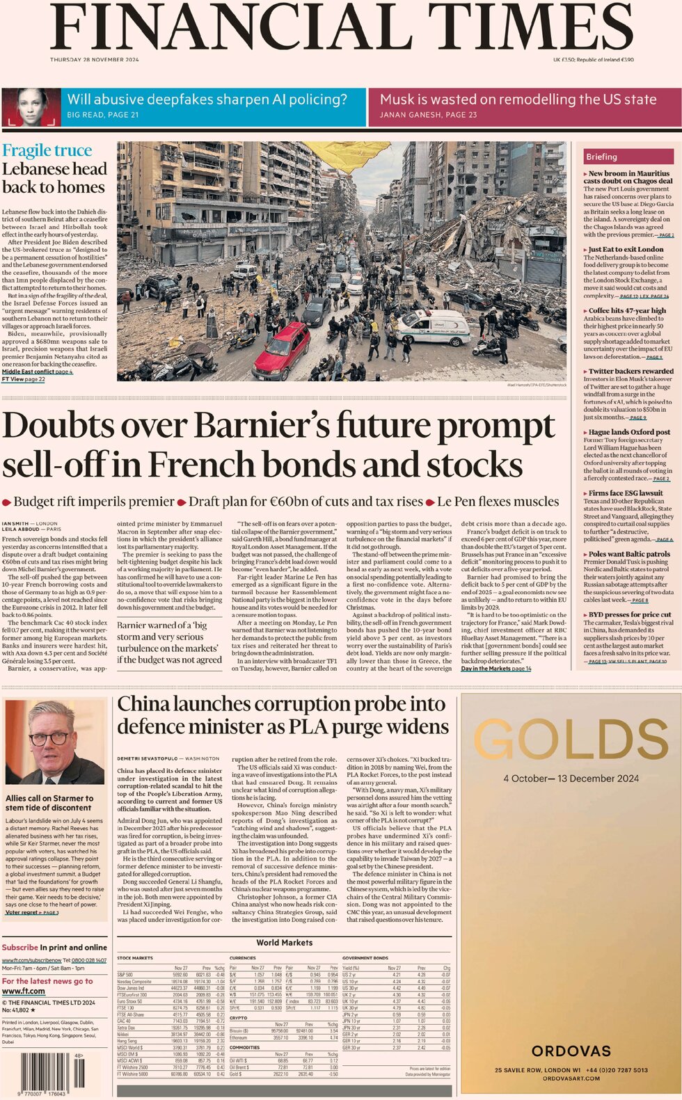 financial times 080735420 - WTX News Breaking News, fashion & Culture from around the World - Daily News Briefings -Finance, Business, Politics & Sports News