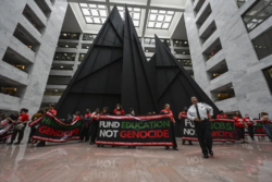 Protests in Washington DC continue to oppose the Israeli Genocide in Gaza