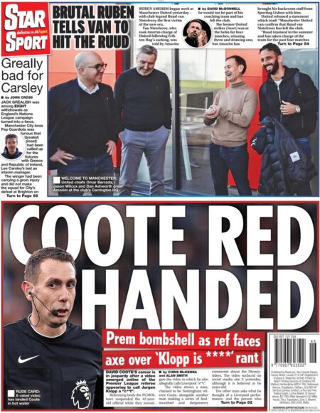 Star Sport – COOTE RED HANDED