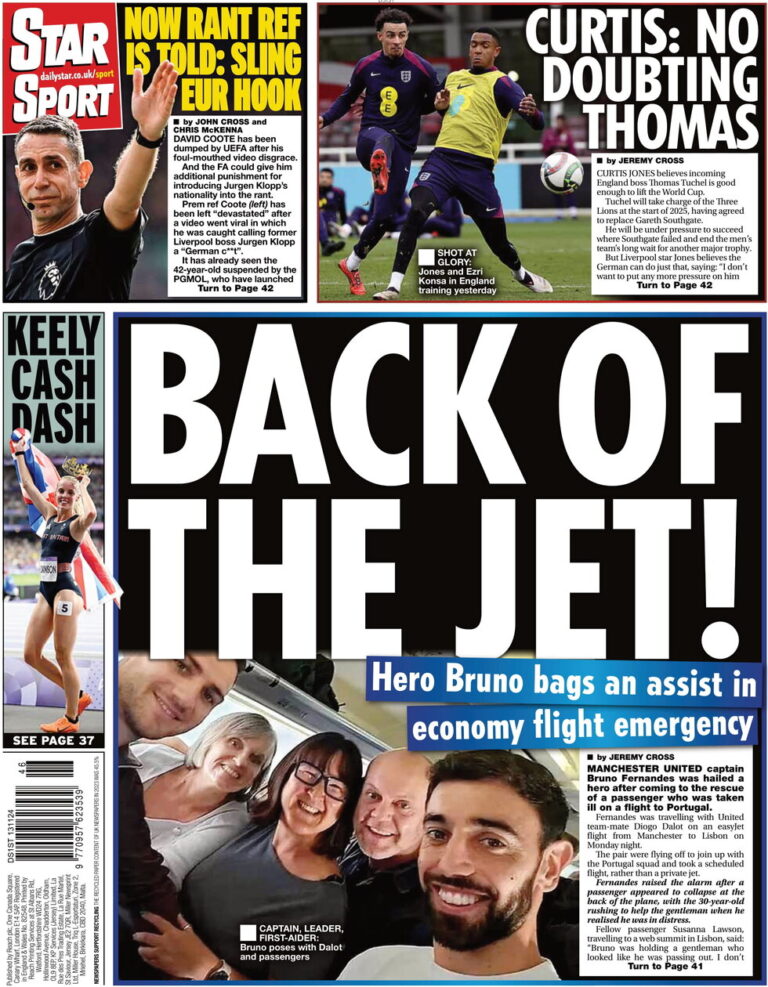 Star Sport – Back of the jet!